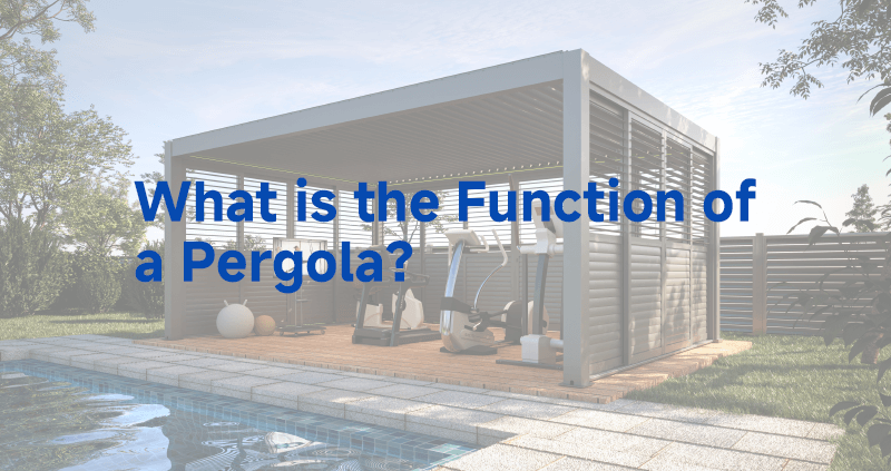 What is the Function of a Pergola