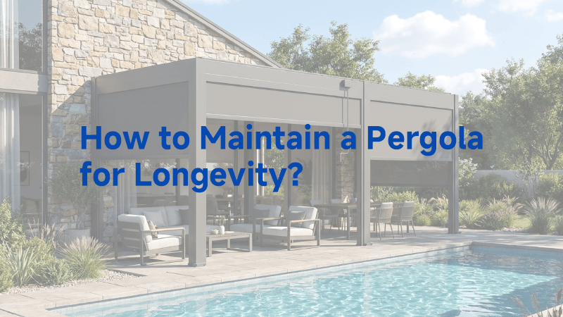 how-to-maintain-a-pergola how to maintain a pergola
