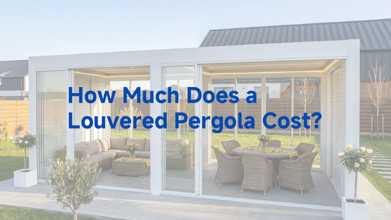 louvered pergola cost louvered pergola cost